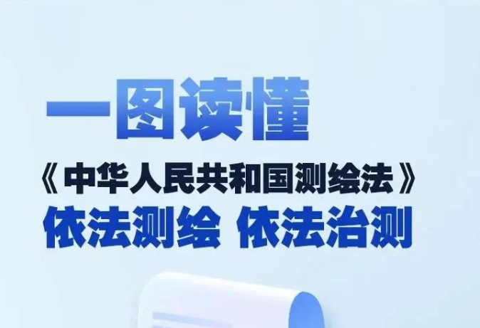测绘法宣传日 | 一图读懂《中华人民共和国测绘法》